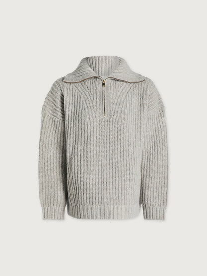 Flora Half Zip Soft Sweater Hazel - Varley
