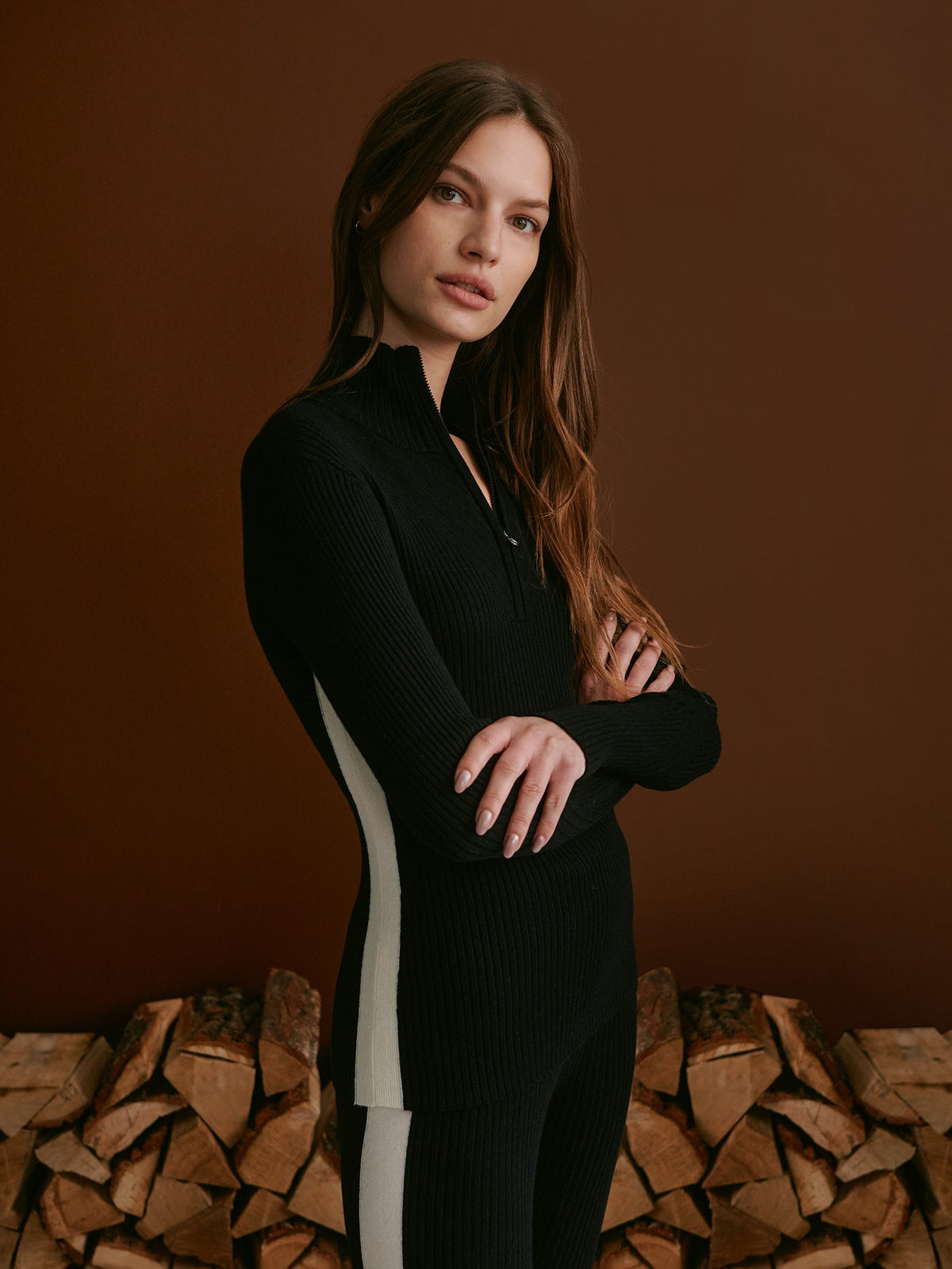 Demi 2.0 Half Zip Knit Black - Varley