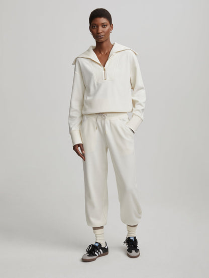 Maguire Half Zip | VARLEY US Egret - Varley