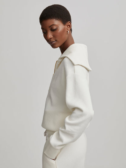 Maguire Half Zip | VARLEY US Egret - Varley