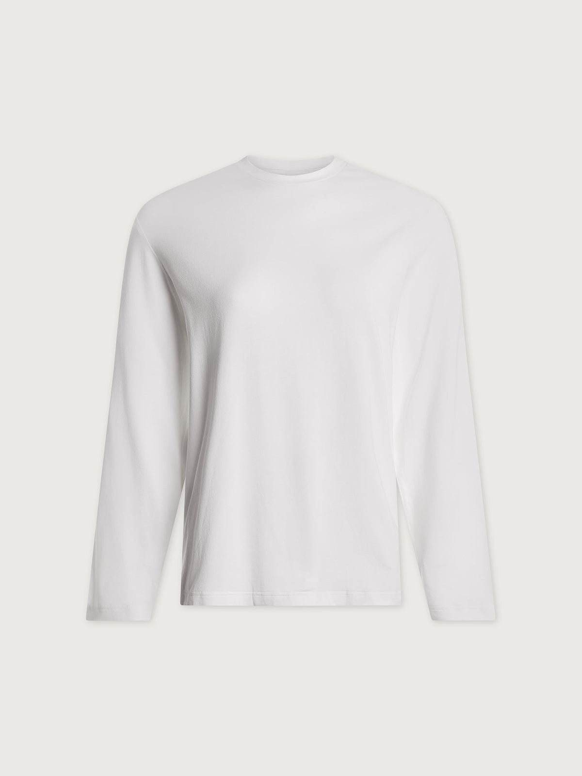 Leah Long Sleeve Boyfriend Tee White - Varley