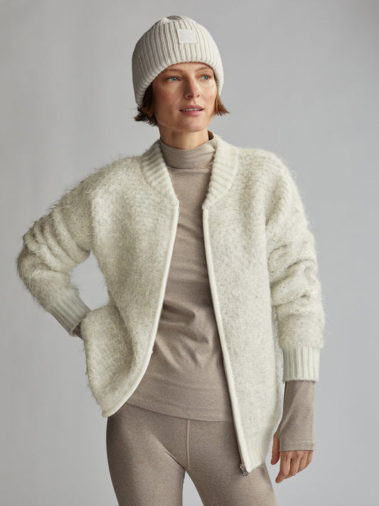 Reimont Fluffy Bubble Knit | VARLEY US Egret - Varley
