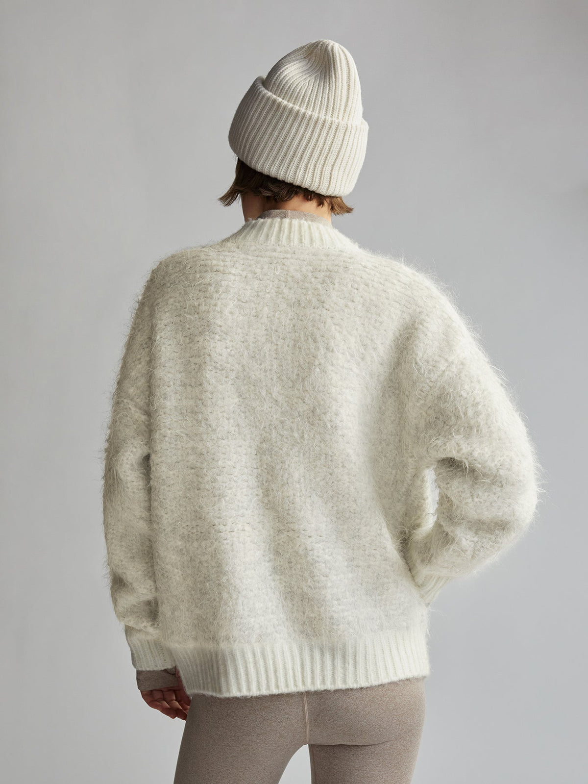 Reimont Fluffy Bubble Knit | VARLEY US Egret - Varley