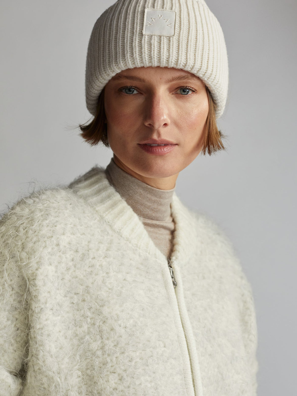 Reimont Fluffy Bubble Knit | VARLEY US Egret - Varley