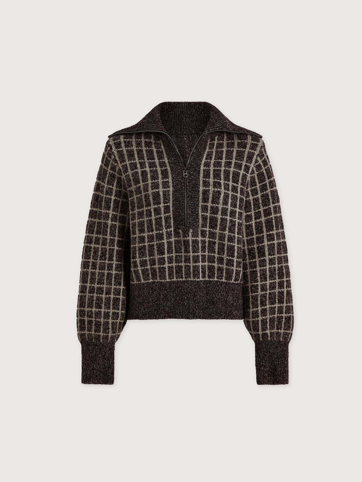 Furley Half Zip Knit Charcoal Marl - Varley